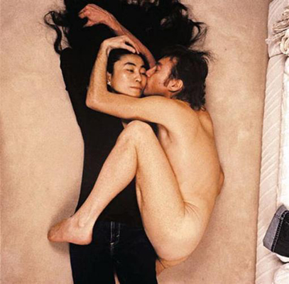 Джон Леннон и Йоко Оно фотография Анни Лейбовиц